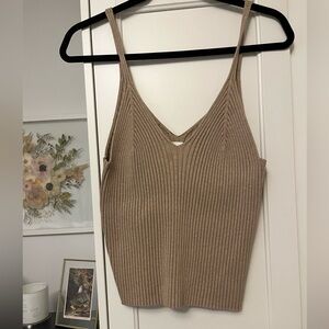 Ribbed Knit Tank Top